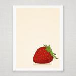 Red Strawberry - Illustrate..