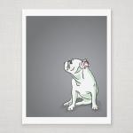 Mini English Bulldog Portra..