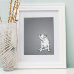 Mini English Bulldog Portra..