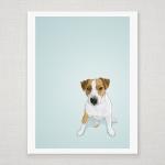Jack Russell Terrier - Blue..