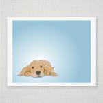Cocker Spaniel Dog Portrait..