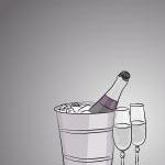 Purple Champagne - Illustra..