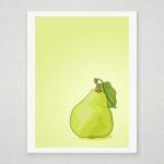 Green Pear - Illustrated P..